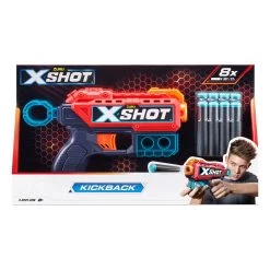 ZURU X-Shot Kickback Met 8 Darts -Buitenspeelgoed 4640023c
