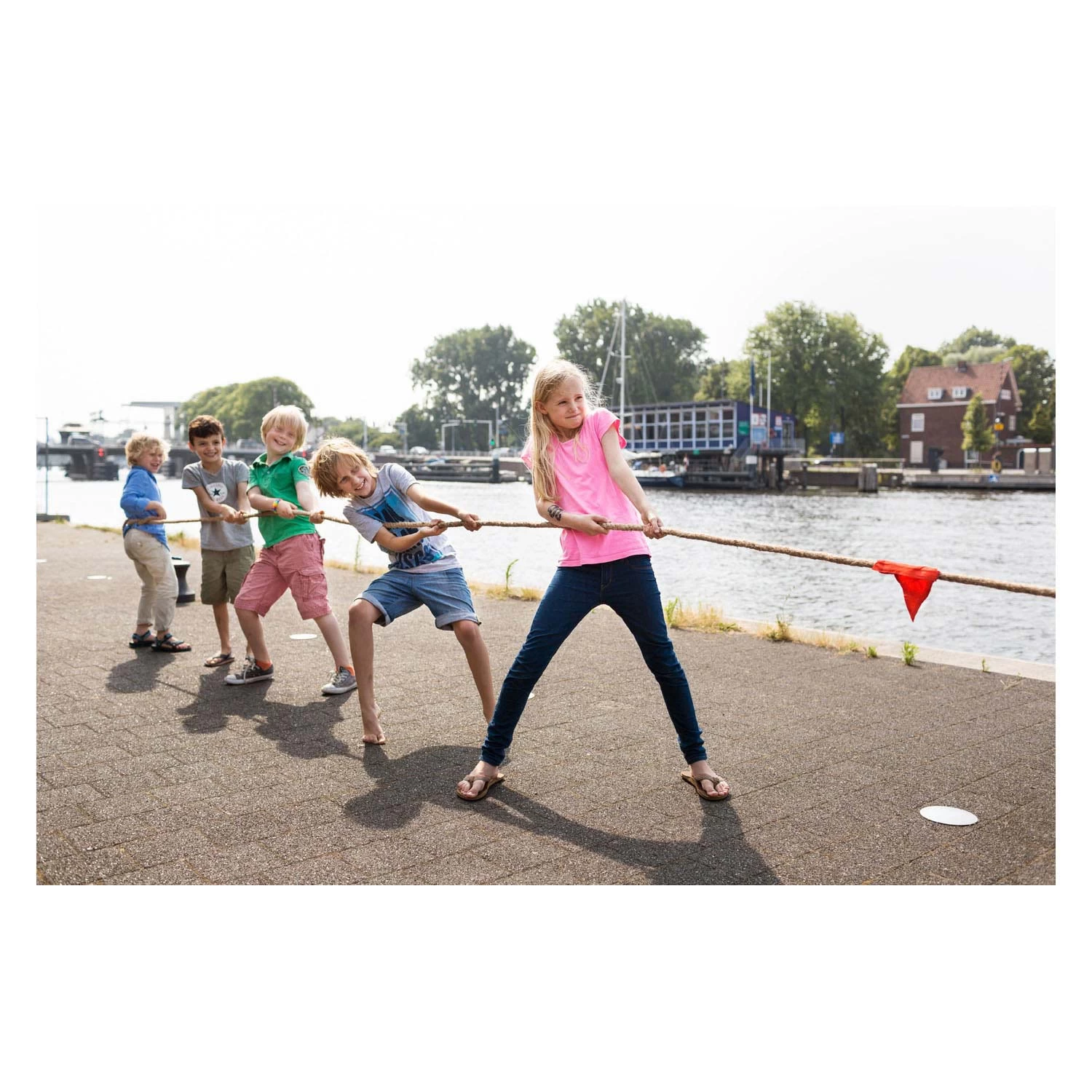 BS Toys Touwtrekken 10 Meter - Buitenspel 6 BS Toys Touwtrekken 10 Meter - Buitenspel - Afbeelding 4