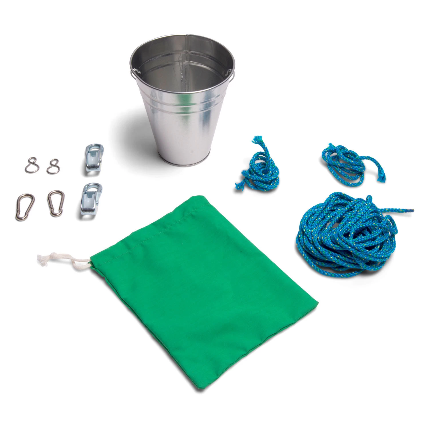 BS Toys Katrollenset 6 Meter - Buitenspeelgoed 6 BS Toys Katrollenset 6 Meter - Buitenspeelgoed - Afbeelding 4