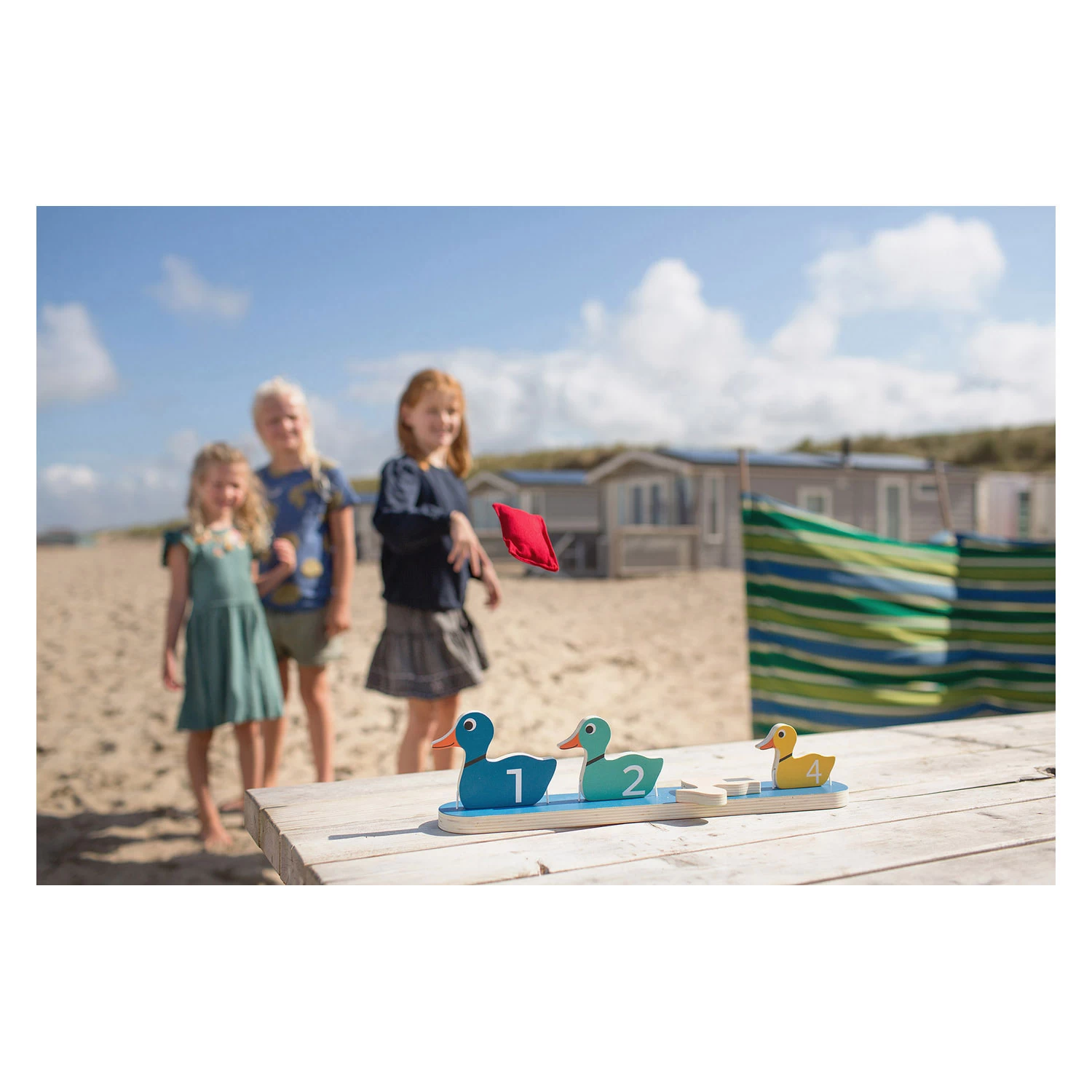 BS Toys Eendjes Op Rij - Werpspel 5 BS Toys Eendjes Op Rij - Werpspel - Afbeelding 3