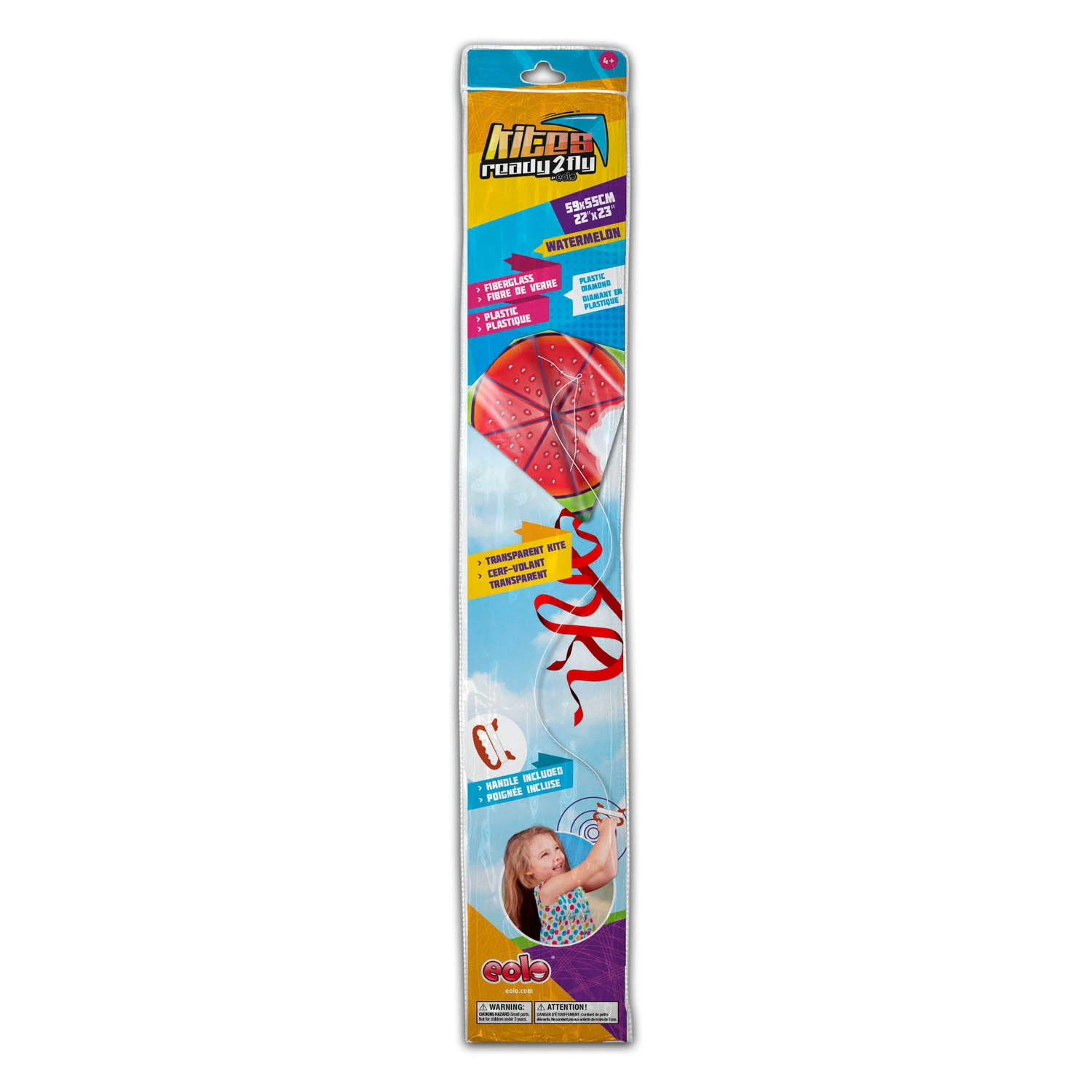 Kites Ready 2 Fly - Vlieger Watermeloen 4 Kites Ready 2 Fly - Vlieger Watermeloen - Afbeelding 2