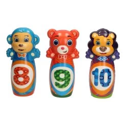 Foam Kegelspel Dieren, 10dlg. -Buitenspeelgoed 7210563b