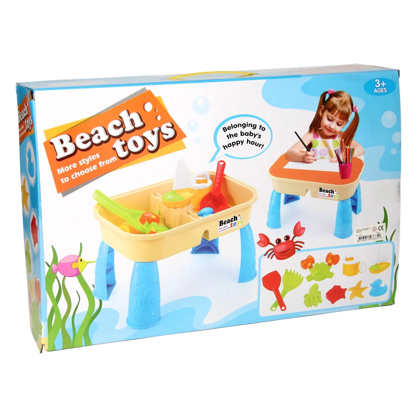 Zand- Watertafel Klein Met Accessoires 6 Zand- Watertafel Klein Met Accessoires - Afbeelding 4