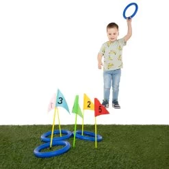 Ringwerpen Speelset, 9dlg. -Buitenspeelgoed 7895479z