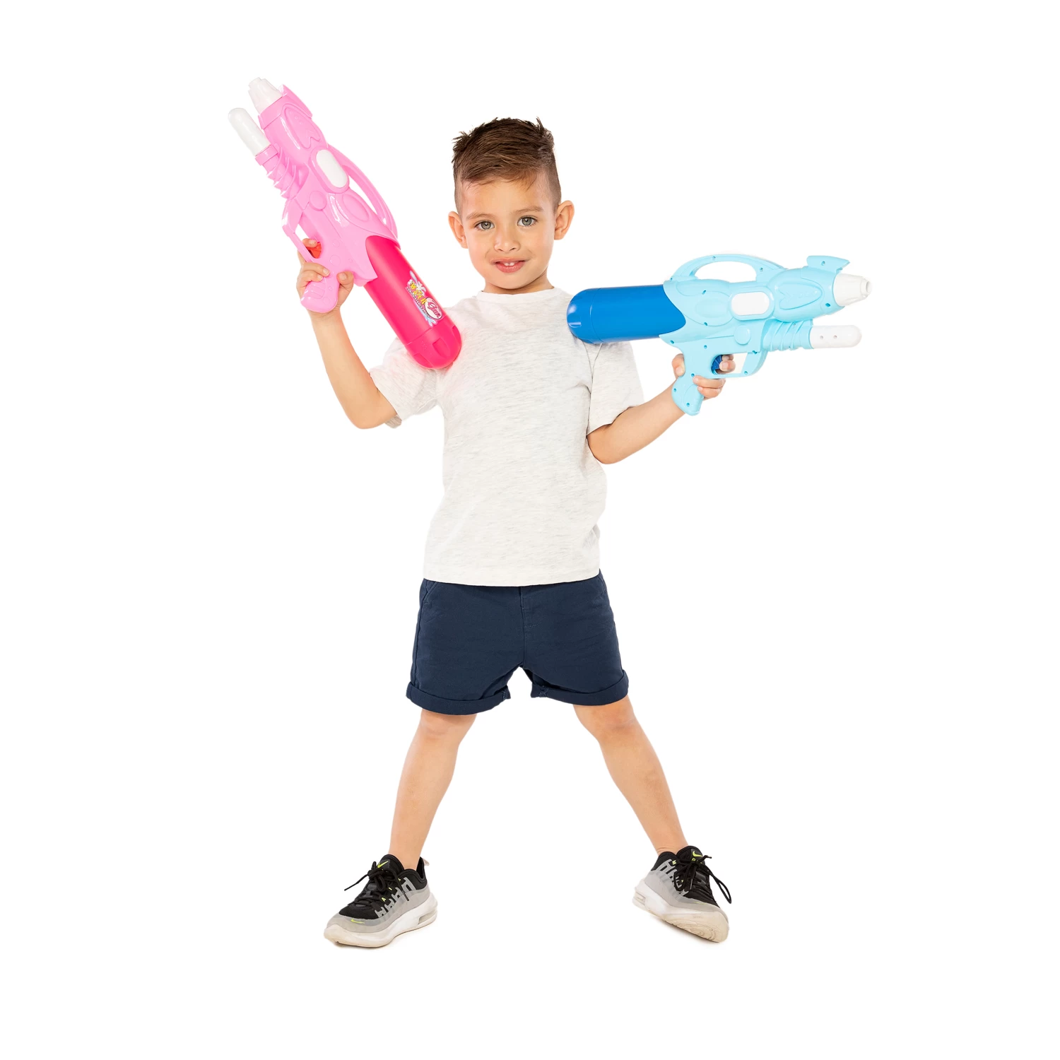 Waterpistool Blauw, 42cm 4 Waterpistool Blauw, 42cm - Afbeelding 2