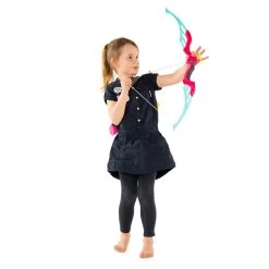 Pijl- En Boogset Met Houder - Roze -Buitenspeelgoed 8180181x