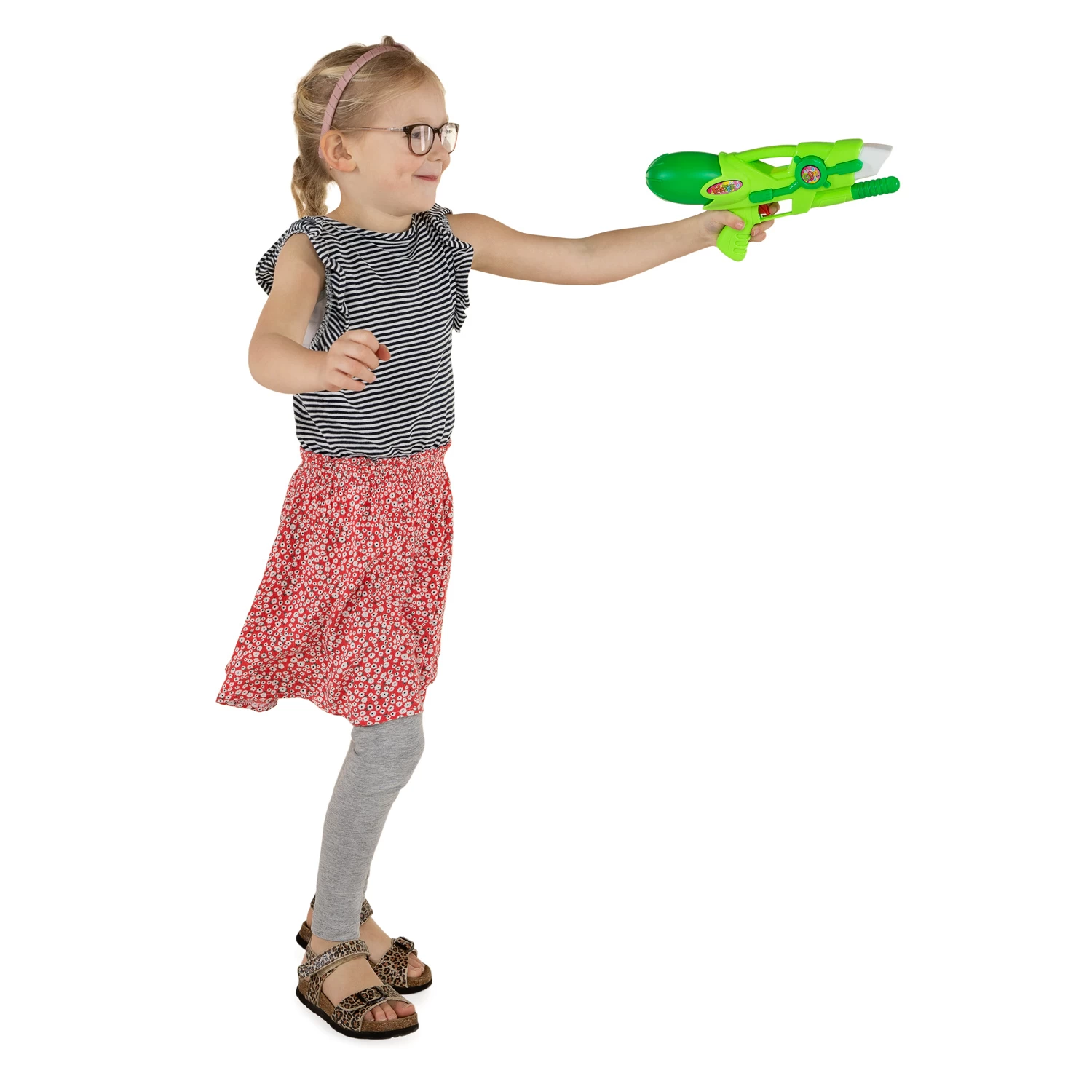 Waterpistool Groen, 29cm 4 Waterpistool Groen, 29cm - Afbeelding 2